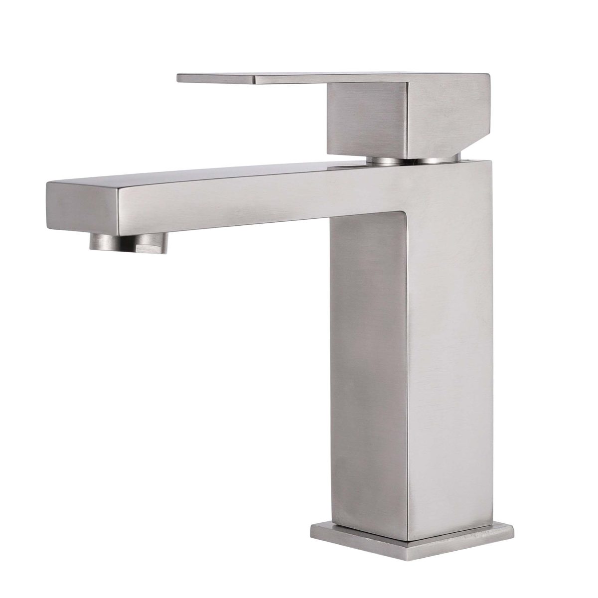 Deventer Bathroom Faucet Single Handle in Brush Nickle